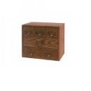 ブラン6キャビネット ウッド 木製 ナチュラル シンプル おしゃれ アンティーク調 収納 引き出し