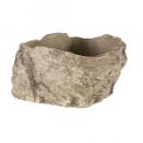 FELSEN POT B グレー 岩モチーフ プランター 自然 セメント 高さ11.5