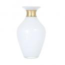 AGANIBUCK VASE H32 WHITE フラワーベース 花瓶 ガラス オシャレ 高さ32