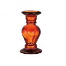 GLASS VASE 20cm RED フラワーベース 花瓶 ガラス スペイン 高さ20
