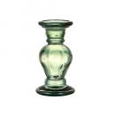 GLASS VASE 20cm GREEN フラワーベース 花瓶 ガラス スペイン 高さ20