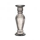 GLASS VASE 30cm SMOKE フラワーベース 花瓶 ガラス スペイン 高さ30