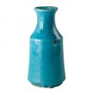 VASE (S) BLUE ブルー フラワーベース 花瓶 セラミック カラフル 高さ24.5
