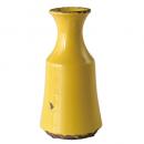 VASE (S) YELLOW イエロー フラワーベース 花瓶 セラミック カラフル 高さ24.5