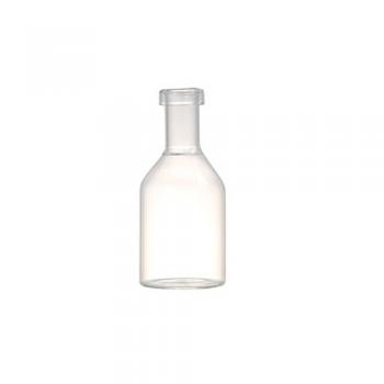 TURTLENECK VASE E ガラス フラワーベース 花瓶 シンプル クリア 高さ16