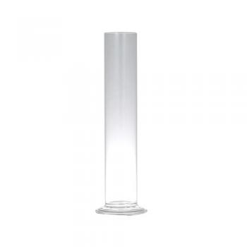 GLASS VASE ''PROBETA'' S ガラス フラワーベース 花瓶 クリア 高さ35