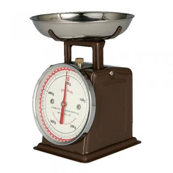 DIET SCALE BROWN 計量器 ブラウン カジュアル キッチン用品 おしゃれ 高さ16