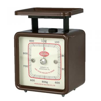 DESK SCALE BROWN 計量器 ブラウン カジュアル キッチン用品 高さ12.5