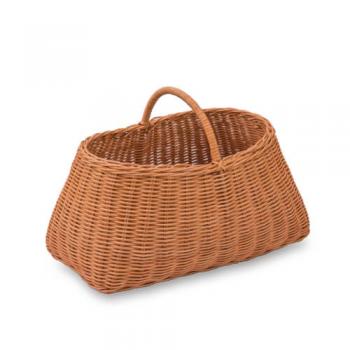 ウッドバッグ バスケット 楕円型 木製 かご 籠 カバン 鞄 収納 通販