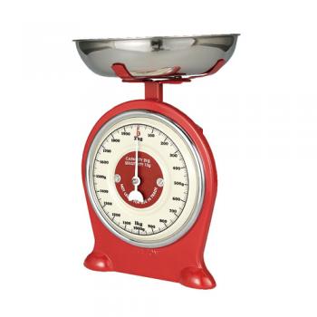 OLD FASHIONED SCALE RED レッド 計量器 キッチン用品 高さ25