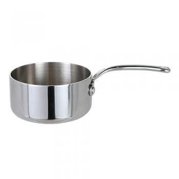 BACHELOR COOKWARES SAUCE PAN 鍋 キッチン用品 シルバー 高さ6.2