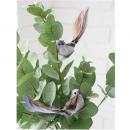 ライラックバード・アソート 12個セット アンティーク調 鳥 置物 おしゃれ オブジェ かわいい