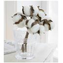 コットンフラワーブッシュ6本1束× 8個セット ナチュラル おしゃれ ディスプレイ 綿花