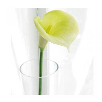 グリーンカラー 6本セット おしゃれ ディスプレイ フェイクフラワー 造花 植物 合成樹脂