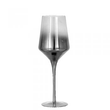 LUXINIA GLASS WINE グラス ニッケル ガラス グレー おしゃれ 高さ24.5