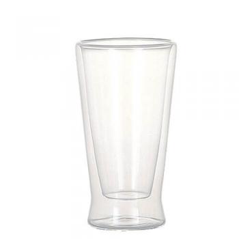 DOUBLE WALL GLASS TUMBLER 280ml グラス コップ 高さ14.5