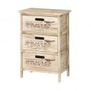 チェスト3段 アンティーク調 木製 おしゃれ 通販