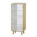 コレクションシェルフL 木製 おしゃれ ガラス 通販