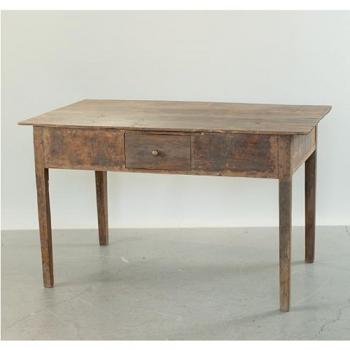 テーブル アンティーク家具 引出し シンプル デスク おしゃれ 木製 ナチュラル ノスタルジック