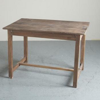 テーブル アンティーク家具 スクエア シンプル デスク おしゃれ 木製 ナチュラル ノスタルジック