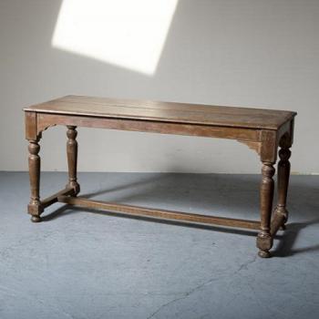 テーブル アンティーク家具 おしゃれ シャビー ナチュラル コンソール 木製 ヨーロピアン調 長机