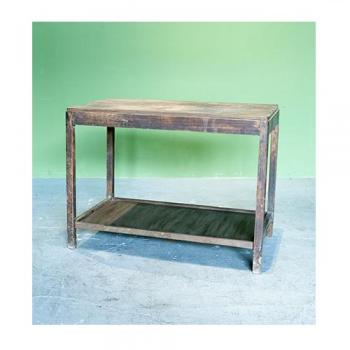 テーブル アンティーク家具 おしゃれ シャビー シンプル ラック 木製 カントリー調 収納 古木風
