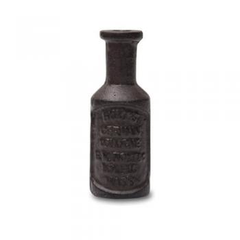 ディスプレイボトル ラウンド型 アイアン おしゃれ 水使用不可 雑貨 通販