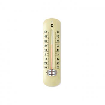 室内温度計 イエロー 黄色 計測 部屋 インテリア 棒状タイプ ガラス 通販