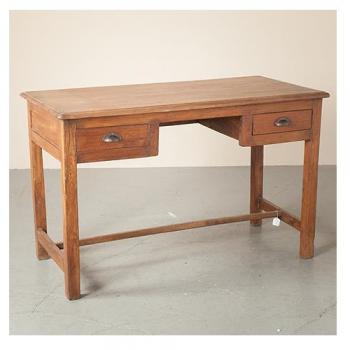 デスク アンティーク家具 おしゃれ テーブル 木製 ナチュラル 北欧調 机 ワークデスク シンプル