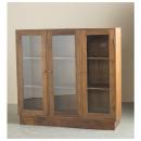 キャビネット アンティーク家具 おしゃれ 木製 シェルフ 3段 ナチュラル 棚 北欧調 ロッカー