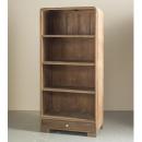 キャビネット アンティーク家具 おしゃれ 木製 シェルフ 4段 ナチュラル 棚 シンプル 北欧調