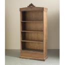 キャビネット アンティーク家具 おしゃれ 木製 シェルフ 4段 彫り 棚 ヨーロピアン調 エレガント