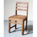 チェア アンティーク家具 おしゃれ 木製 ブラウン 茶 ナチュラル カントリー調 椅子 丸み