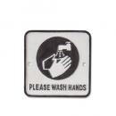サインプレート 手洗い トイレ ウォッシュ インテリア アイアン DIY 通販