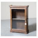 ミニキャビネット アンティーク家具 おしゃれ 木製 壁掛け シンプル ガラス 北欧テイスト ラック