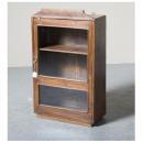 ミニキャビネット アンティーク家具 おしゃれ 木製 壁掛け シンプル ガラス 北欧テイスト ラック