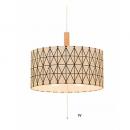 オレフォス ライト アイボリー 電球無し 布 木 スチール プルスイッチ