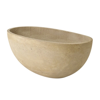 プランター おしゃれ 雑貨 大型 植物 ガーデニング  Mサイズ ベランダ ディスプレイ オーバル型