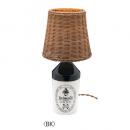 ポルヴァ テーブルライト ブラック ラタン 陶器 スチール