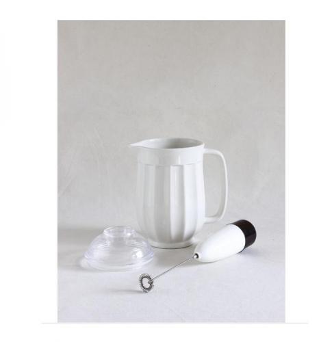 ミキシングポット 茶 ブラウン ピッチャー シンプル カプチーノ 健康ドリンク ミキサー ジューサー