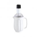 ミキシングポット 白 ホワイト ピッチャー シンプル カプチーノ 健康ドリンク ミキサー ジューサー