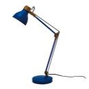 デスクライト 電球付き シンプル かわいい お部屋のアクセント ネイビー