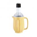 ミキシングポット イエロー ピッチャー シンプル カプチーノ 健康ドリンク ミキサー ジューサー
