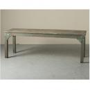 テーブル アンティーク家具 おしゃれ シャビー ナチュラル ダイニングテーブル 木製 幅184