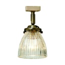 シーリングライト アンティーク 照明 シンプル ストライプ  電球付き