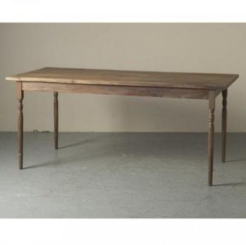 テーブル アンティーク家具 おしゃれ シャビー ナチュラル ダイニングテーブル 木製 幅180