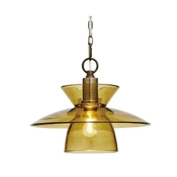 ペンダントライト オシャレ デザイン 照明 明かり アンバー 電球付き