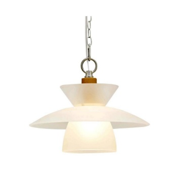 ペンダントライト オシャレ デザイン 照明 明かり フロストガラス 電球付き