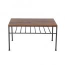 ウッドローテーブル サイドテーブル 机 木製 インテリア 高さ40 通販
