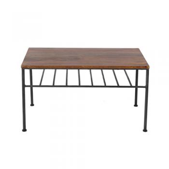 ウッドローテーブル サイドテーブル 机 木製 インテリア 高さ40 通販